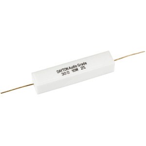 Dayton Audio DNR-30 30 Ohm 10W Precision Audio Grade Resistor
